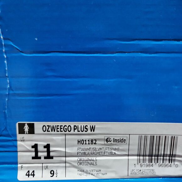 Wmns Ozweego Plus White Brand New Sz 11 - Picture 11 of 11